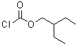 Carbonochloridic acid 2-ethylbutyl ester molecular structure (CAS 58906-64-2)