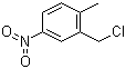 structure of CAS# 58966-24-8, 2-(Chloromethyl)-1-methyl-4-nitrobenzene