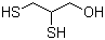 structure of CAS# 59-52-9, 2,3-Dimercapto-1-propanol;1,2-Dithioglycerol; 3-Hydroxy-1,2-propanedithiol; Dimercaprol; BAL