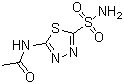 乙酰唑胺分子结构 (CAS 59-66-5)