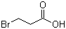structure of CAS# 590-92-1, 3-Bromopropionic acid