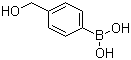 structure of CAS# 59016-93-2, 4-(Hydroxymethyl)phenylboronic acid