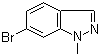 6-Bromo-1-methyl-1H-indazole molecular structure (CAS 590417-94-0)