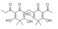 structure of CAS# 59092-91-0, Albaspidin AP