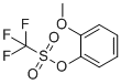 2-Methoxyphenyl trifluoromethanesulfonate molecular structure (CAS 59099-58-0)