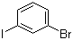 结构式 CAS# 591-18-4, 间溴碘苯; 1-溴-3-碘苯