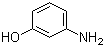 structure of CAS# 591-27-5, 3-Aminophenol