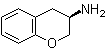 (3R)-3,4-Dihydro-2H-1-benzopyran-3-amine molecular structure (CAS 59108-53-1)