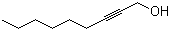 structure of CAS# 5921-73-3, 2-Nonyn-1-ol