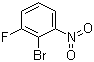 2-Bromo-3-fluoronitrobenzene  molecular structure (CAS 59255-94-6)