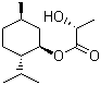 structure of CAS# 59259-38-0, (-)-Menthyl lactate;Lactic acid menthyl ester