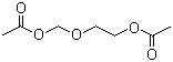 结构式 CAS# 59278-00-1, 2-((乙酰氧基)甲氧基)乙醇乙酸酯