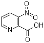 structure of CAS# 59290-85-6, 3-Nitropyridine-2-carboxylic acid