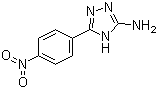 5-(4-硝基苯基)-4H-1,2,4-三唑-3-胺分子结构 (CAS 59301-21-2)