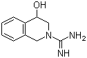 4-羟基异喹胍分子结构 (CAS 59333-79-8)