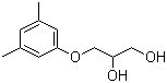 structure of CAS# 59365-66-1, 3-(3,5-Dimethylphenoxy)propane-1,2-diol