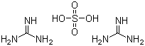 结构式 CAS# 594-14-9, 硫酸胍