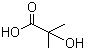 结构式 CAS# 594-61-6, 2-甲基-2-羟基丙酸; 2-羟基异丁酸