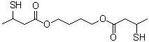 1,4-Butanediol bis(3-mercaptobutyrate) molecular structure (CAS 594836-83-6)