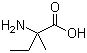DL-2-Amino-2-methylbutyric acid molecular structure (CAS 595-39-1)