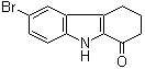 structure of CAS# 59514-18-0, 6-Bromo-2,3,4,9-tetrahydro-carbazol-1-one;6-Bromo-1-oxo-1,2,3,4-tetrahydrocarbazole; 6-Bromo-2,3,4,9-tetrahydro-1H-carbazol-1-one
