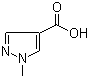 结构式 CAS# 5952-92-1, 1-甲基吡唑-4-甲酸
