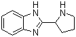 2-(吡咯烷-2-基)-1H-苯并咪唑分子结构 (CAS 59592-35-7)