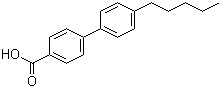4-(4-Pentylphenyl)benzoic acid molecular structure (CAS 59662-47-4)
