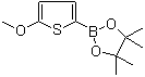 5-Methoxythiophene-2-boronic acid pinacol ester molecular structure (CAS 596819-12-4)