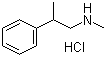 结构式 CAS# 5969-39-1, 盐酸苯丙甲胺