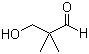 structure of CAS# 597-31-9, 3-Hydroxy-2,2-dimethylpropanal;3-Hydroxy-2,2-dimethylpropionaldehyde
