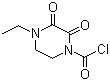 4-Ethyl-2,3-dioxo-1-piperazine carbonyl chloride molecular structure (CAS 59703-00-3)
