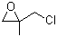 2-(Chloromethyl)-2-methyloxirane molecular structure (CAS 598-09-4)