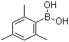 2,4,6-三甲基苯硼酸分子结构 (CAS 5980-97-2)