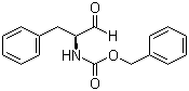 结构式 CAS# 59830-60-3, N-Cbz-L-苯丙氨醛; N-苄氧羰基-L-苯丙氨醛
