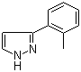 3-(2-Methylphenyl)-1H-pyrazole molecular structure (CAS 59843-49-1)
