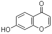7-Hydroxy-4H-1-benzopyran-4-one molecular structure (CAS 59887-89-7)