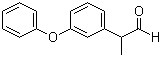 2-(3-Phenoxyphenyl)propanal molecular structure (CAS 59908-87-1)