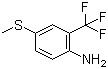 2-Amino-5-(methylthio)benzotrifluoride molecular structure (CAS 59920-85-3)