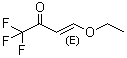 (3E)-4-Ethoxy-1,1,1-trifluoro-3-buten-2-one molecular structure (CAS 59938-06-6)