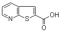 结构式 CAS# 59944-76-2, 噻吩并[2,3-b]吡啶-2-羧酸