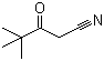 structure of CAS# 59997-51-2, Pivaloylacetonitrile;4,4-Dimethyl-3-oxovaleronitrile