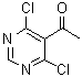 5-Acetyl-4,6-dichloropyrimidine molecular structure (CAS 60025-06-1)