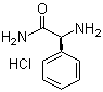 (S)-2-Amino-2-phenylethanamide hydrochloride molecular structure (CAS 60079-51-8)