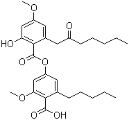 Confluentic acid molecular structure (CAS 6009-12-7)