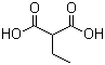 结构式 CAS# 601-75-2, 乙基丙二酸