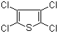 structure of CAS# 6012-97-1, Tetrachlorothiophene;2,3,4,5-Tetrachlorothiophene