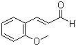 邻甲氧基肉桂醛分子结构 (CAS 60125-24-8)