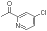 1-(4-Chloropyridin-2-yl)ethanone molecular structure (CAS 60159-37-7)