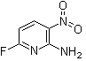 structure of CAS# 60186-21-2, 6-Fluoro-3-nitro-2-pyridinamine